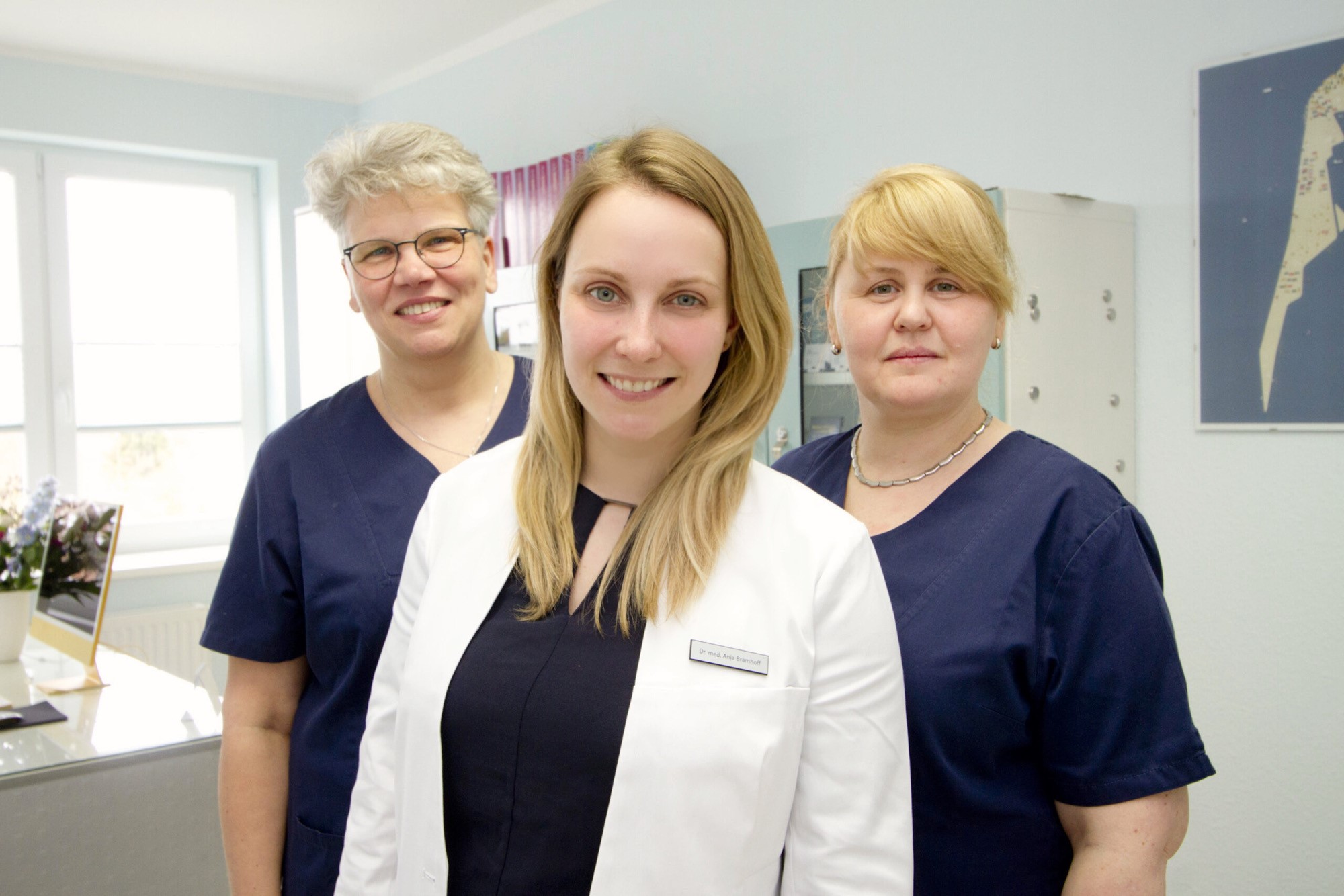 Augenärzte Am Kurpark - Frau Dr. Med. Gabriele Scharenberg Dermatologie am Sund - Dr. med. Anja Seidel